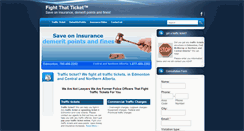 Desktop Screenshot of fightthatticket.com